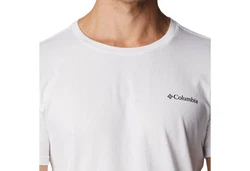 Columbia Kurzarmshirt Rapid Ridge Back Graphic Tee II Weiß/Creme/Grau