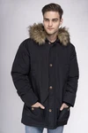 Lonsdale Winterjacke STREETLAM Schwarz/Hellblau/Braun/Beige