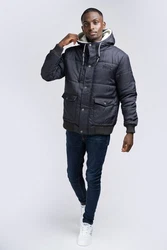 Lonsdale Winterjacke Fox Hill Dunkelblau/Blau