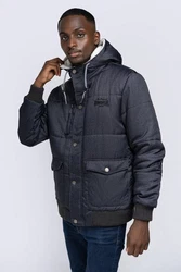 Lonsdale Winterjacke Fox Hill Dunkelblau/Blau