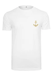 MisterTee Captain Tee Dunkelblau/Weiß