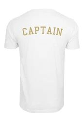 MisterTee Captain Tee Dunkelblau/Weiß
