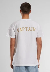 MisterTee Captain Tee Dunkelblau/Weiß