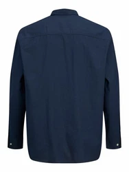 Jack & Jones Plus Langarmhemd Oxford navy