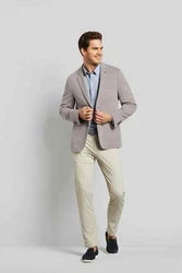 bugatti Sakko mit hohem Tragekomfort Grau/Beige/Braun/Lila
