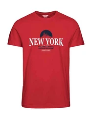 Jack & Jones T-Shirt JORBOOSTER Rosa