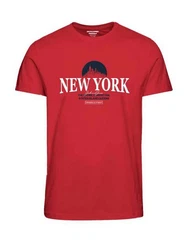 Jack & Jones T-Shirt JORBOOSTER Rosa