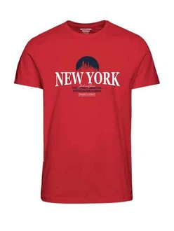 Jack & Jones T-Shirt JORBOOSTER Rosa