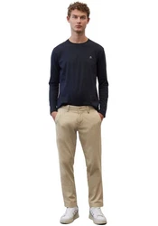 Marc O'Polo Chinohose Regular-Fit Khaki/Beige