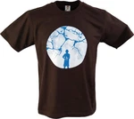Guru-Shop T-Shirt Fun Retro Art T-Shirt Alternative Bekleidung braun