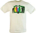 Guru-Shop T-Shirt Fun Retro Art T-Shirt Alternative Bekleidung weiß