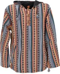 Guru-Shop Sweater Goa Kapuzenshirt Baja Hoodie 