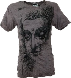 Guru-Shop T-Shirt Sure Herren T-Shirt Buddha Kaffee