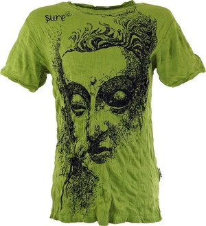 Guru-Shop T-Shirt Sure Herren T-Shirt Buddha gelb Guru-Shop T-Shirt Sure Herren T-Shirt Buddha gelb