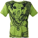 Guru-Shop T-Shirt Sure Herren T-Shirt Ganesh lemon