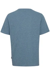 BLEND T-Shirt 'Wilton' Blau/blaumeliert