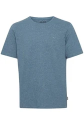 BLEND T-Shirt 'Wilton' Blau/blaumeliert