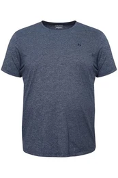 T-Shirt Rundhals T-Shirt Kurzarm Stretch Shirt BHWilton 5030 in Dunkelblau