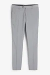 Next Formelle Stretchhose Slim Fit Grau/Hellgrau