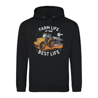 Youth Designz Kapuzenpullover Farm Is The Best Life Herren Hoodie Youth Designz Kapuzenpullover Farm Is The Best Life Herren Hoodie