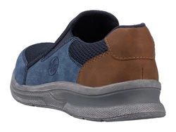 Rieker Slipper Freizeitschuh Schlupfschuh jeansblau/navy