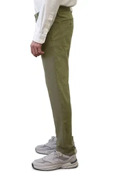 Marc O'Polo Chinohose Regular-Fit Khaki/Weiß