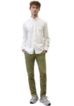 Marc O'Polo Chinohose Regular-Fit Khaki/Weiß Marc O'Polo Chinohose Regular-Fit Khaki/Weiß