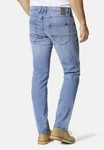 Stooker Men 5-Pocket-Jeans Glendale Slim Straight Fit (Casual Clean Wash) himmelblau