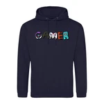 Youth Designz Kapuzenpullover Gamer Hoodie Braun/Dunkelblau/Lila