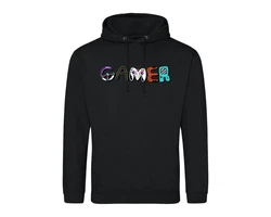 Youth Designz Kapuzenpullover Gamer Hoodie Braun/Lila/Schwarz