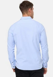 Jeff Langarmhemd Earman Hellblau