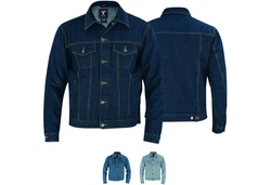 BULLDT Motorradjacke BLD312J Hellblau/Blau/Dunkelblau