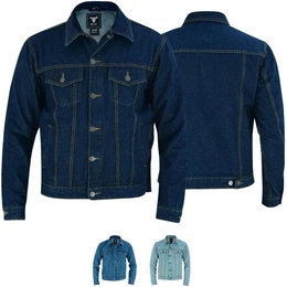 Motorradjacke BLD312J Denim Motorradjacke Jeansjacke biker Trucker Jacke
