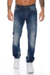 Cipo & Baxx Regular-fit Jeans Herren Jeans Hose Blau/Hellblau