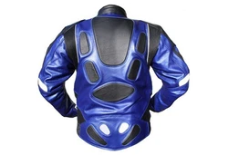 German Wear Motorradjacke GW401J Hellblau/Blau