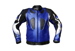 German Wear Motorradjacke GW401J Hellblau/Blau