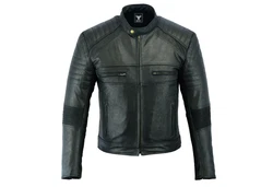 BULLDT Lederjacke Modell GW426J Dunkelgrün