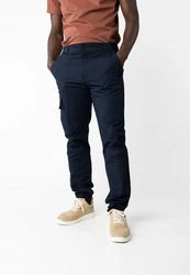 MELA Cargohose RAJESH Dunkelblau/Blau