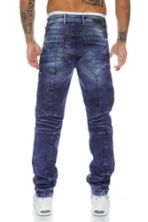 Cipo & Baxx Slim-fit-Jeans Herren Jeans Blau/Hellblau/Dunkelblau