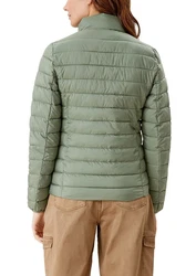 s.Oliver Steppjacke Leichte Jacke Dunkelgrün/Grün/Hellgrün