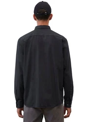 Marc O'Polo Hemd (OCS) Businesshemd Khaki/Dunkelgrau