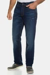 JP1880 5-Pocket Jeans FLEXNAMIC Denim Straight Fit Dunkelblau/Blau