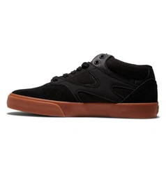 DC Shoes Kalis Vulc Mid Sneaker Schwarz/Braun/Dunkelbraun/Orange