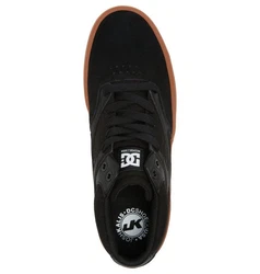 DC Shoes Kalis Vulc Mid Sneaker Schwarz/Braun/Dunkelbraun/Orange