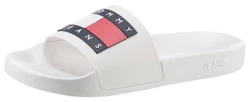 Tommy Jeans Pool Slide ESS Weiß/Creme