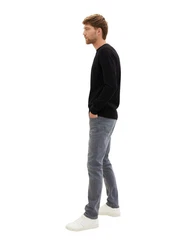 TOM TAILOR 5-Pocket-Jeans Slim-Fit Dunkelgrau/Schwarz/Grau/Dunkelblau