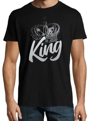Youth Designz T-Shirt King Krone Herren Shirt Schwarz/Rot/Lila/Bordeaux/Grün
