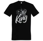 Youth Designz T-Shirt King Krone Herren Shirt Schwarz/Rot/Lila/Bordeaux/Grün