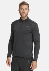 ENDURANCE Langarmshirt LEDGER Dunkelblau/Lila/Blau/Dunkelgrau