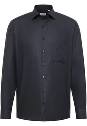 Eterna Langarmhemd COMFORT FIT Dunkelgrau/Dunkelblau/Dunkelrot/Grau